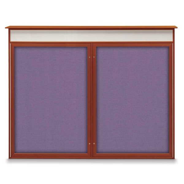 Single Door Enclosed Indoor Letterboard
